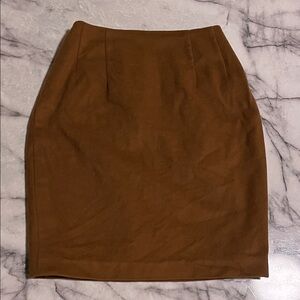 Ann Taylor Brown Wool Women's Skirt